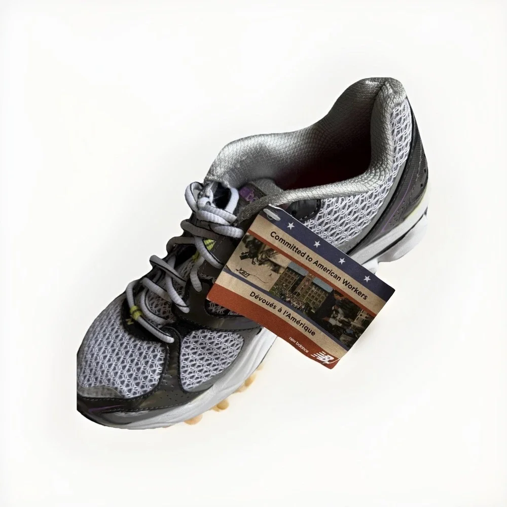 New Balance 1080 v2 Made in USA Women's 10 Gray Purple Running Shoes NWOB - Picture 4 of 8